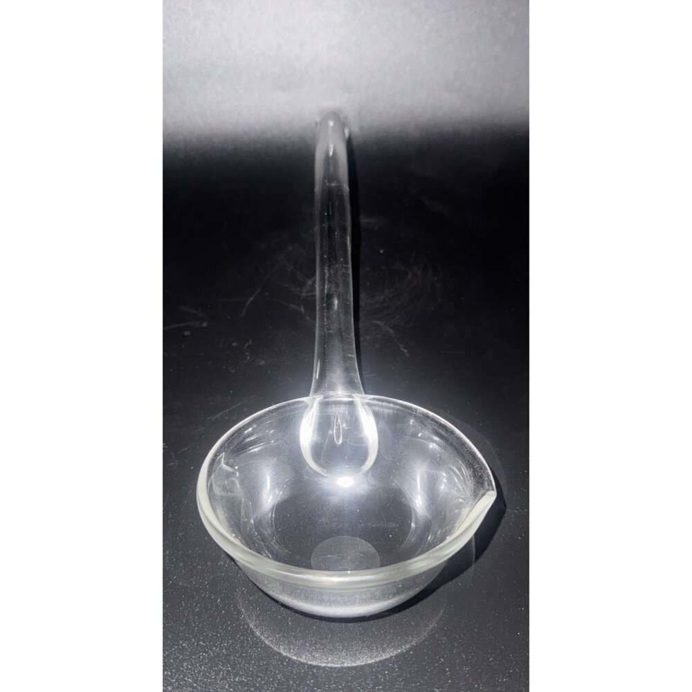 Crystal Clear Glass Punch Bowl Ladle - Picture 4 of 4